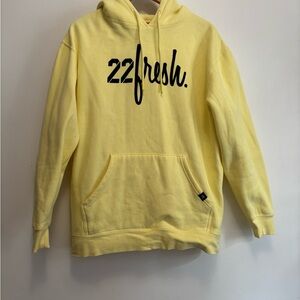 Butter Yellow Hoodie Vibrant Sweatshirt Design